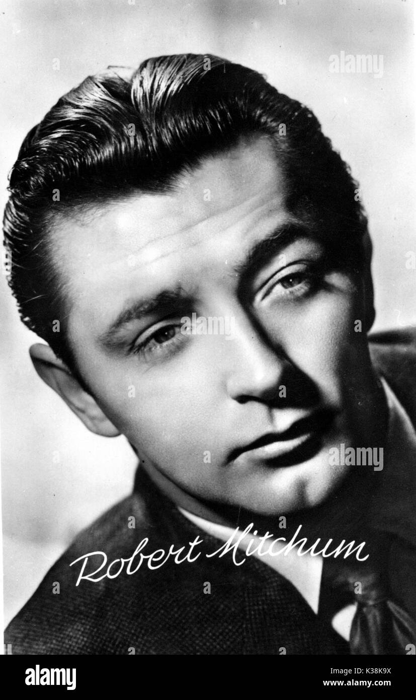 ROBERT MITCHUM Banque D'Images