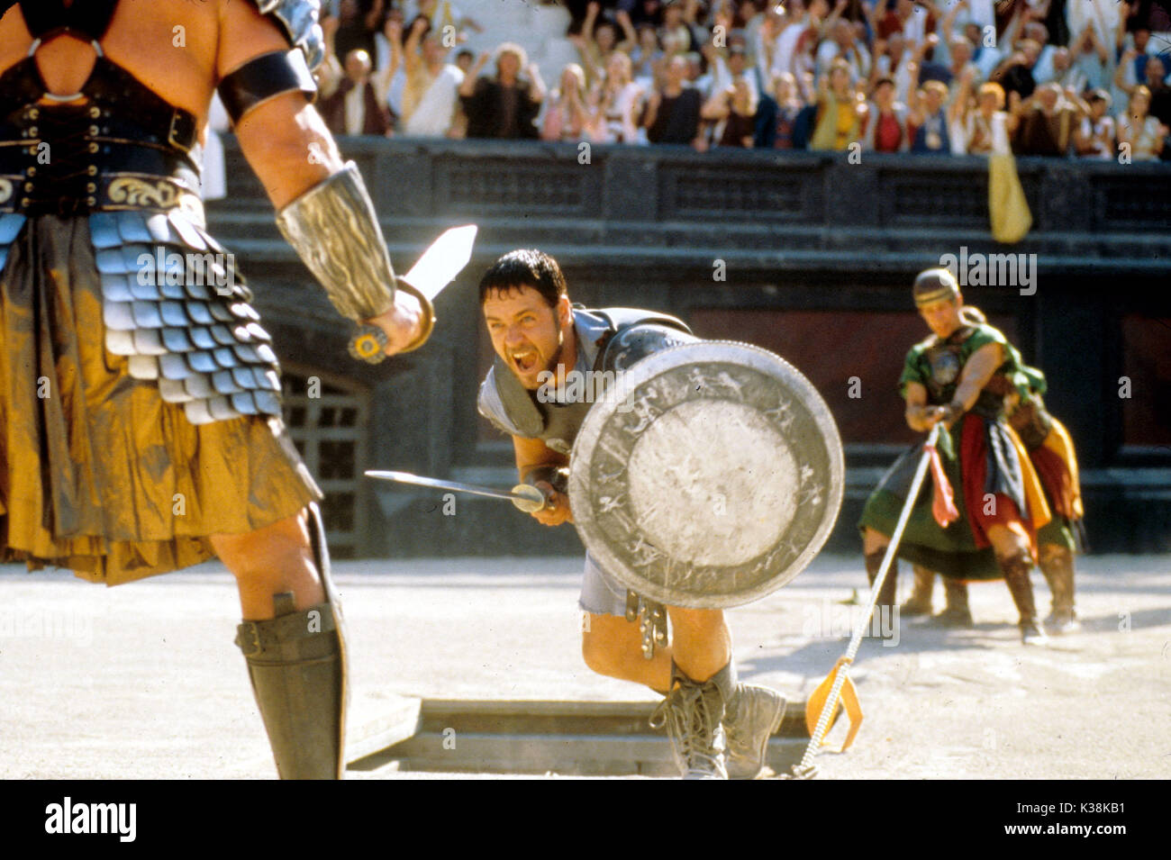 Le Gladiateur Russell Crowe Date : 2000 Banque D'Images