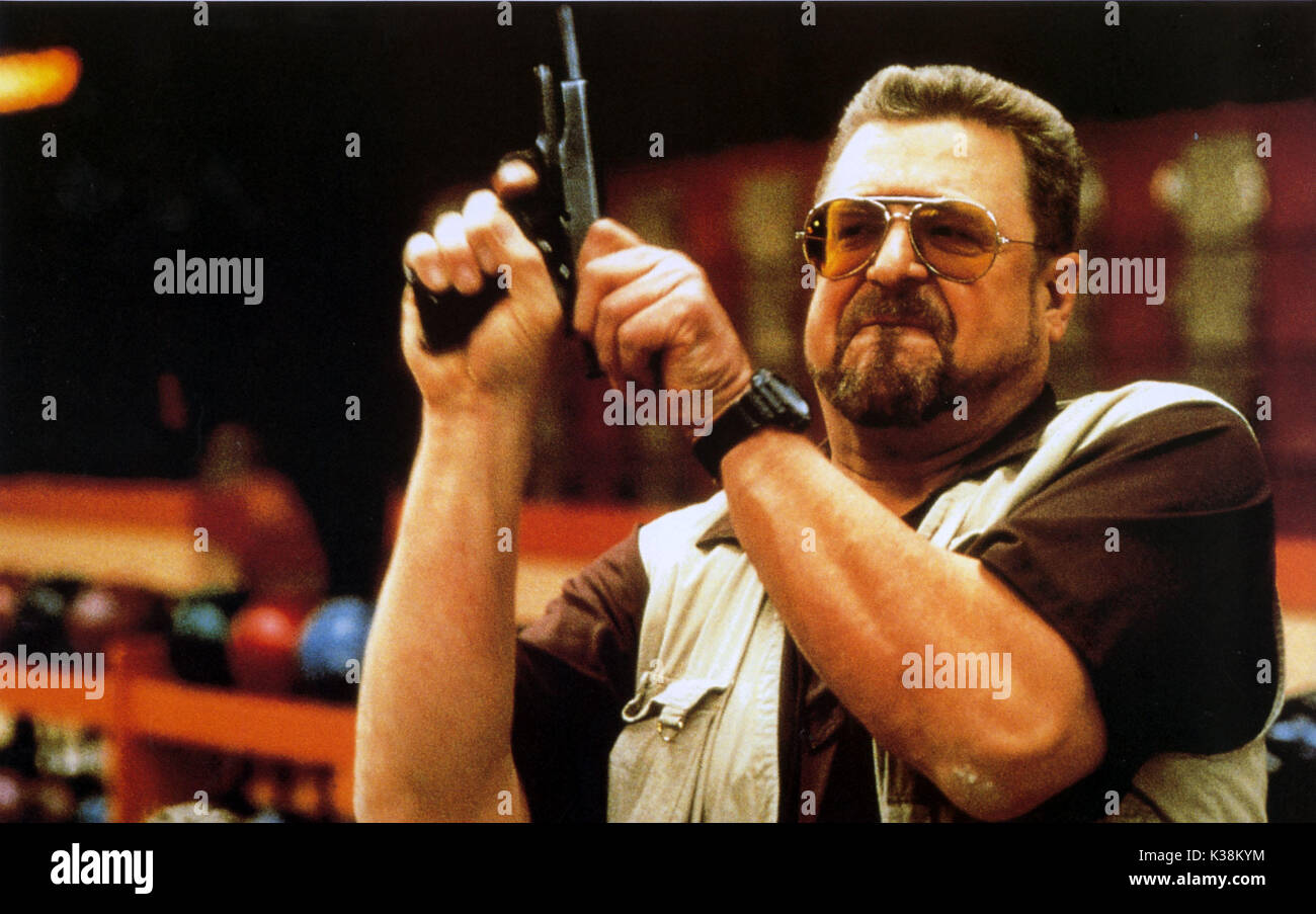THE BIG LEBOWSKI JOHN GOODMAN Banque D'Images