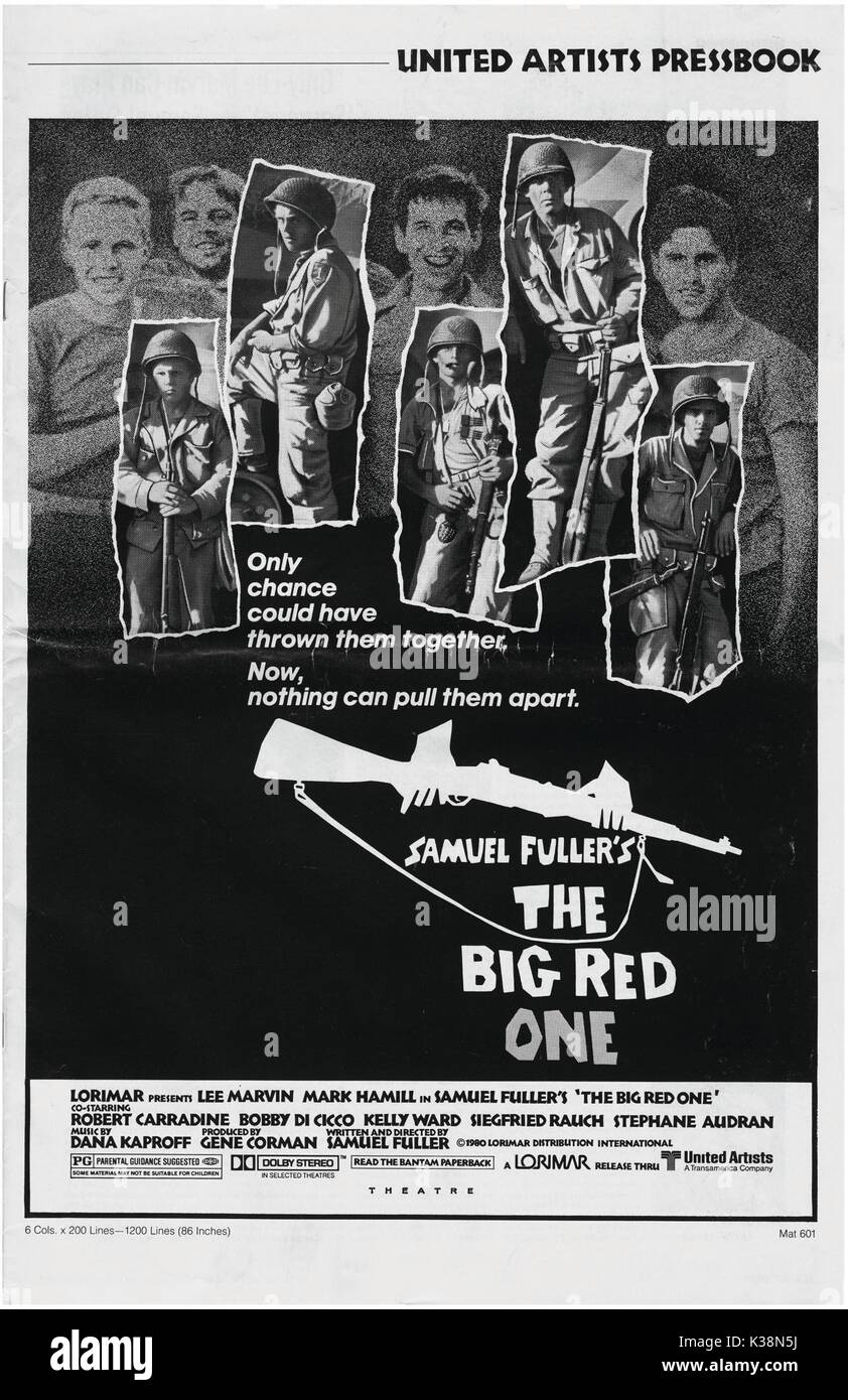 La BIG RED ONE Date : 1980 Banque D'Images
