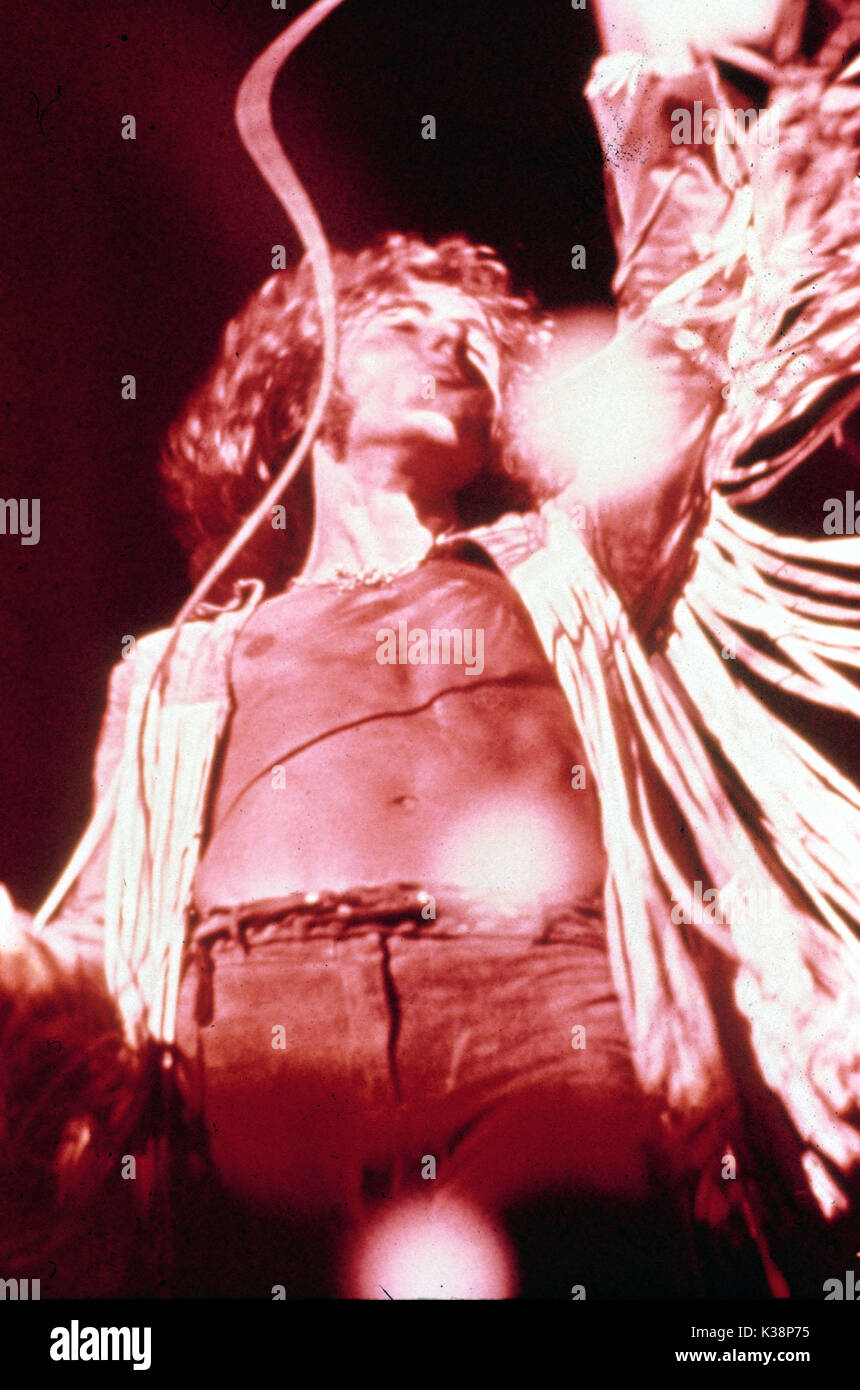 [1970] WOODSTOCK NOUS ROGER DALTREY de 'qui' La Date : 1970 Banque D'Images