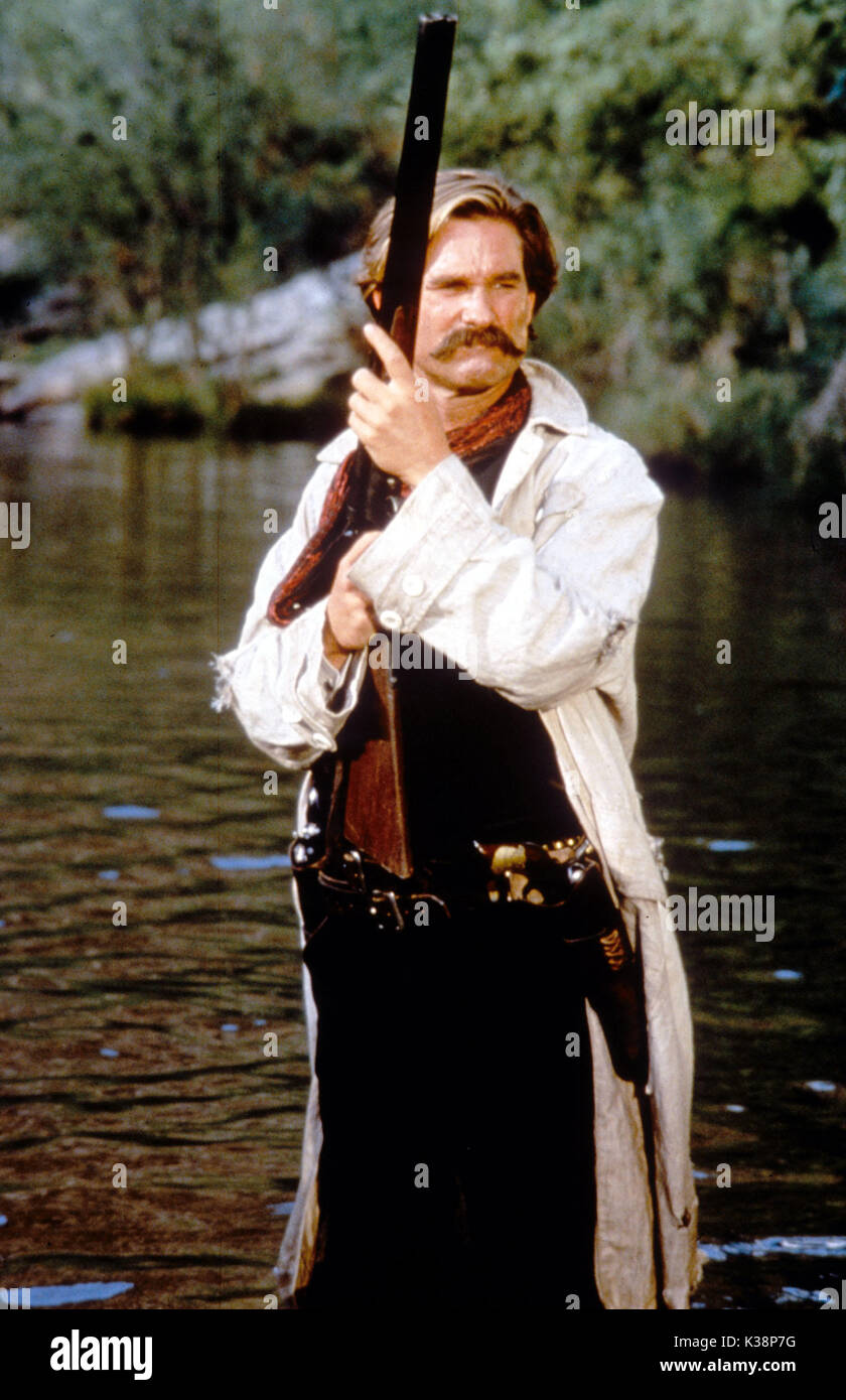 KURT RUSSELL comme TOMBSTONE Wyatt Earp Date : 1993 Banque D'Images
