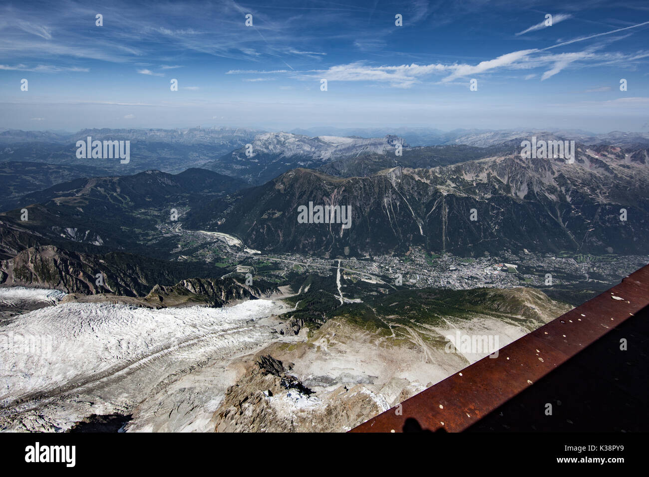 Aiguille du Midi Banque D'Images