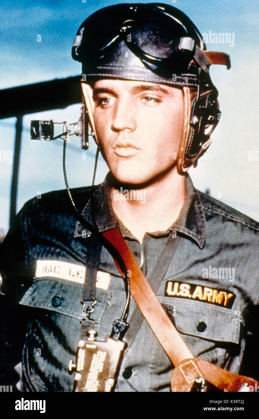 G.I. ELVIS PRESLEY BLUES Date : 1960 Banque D'Images