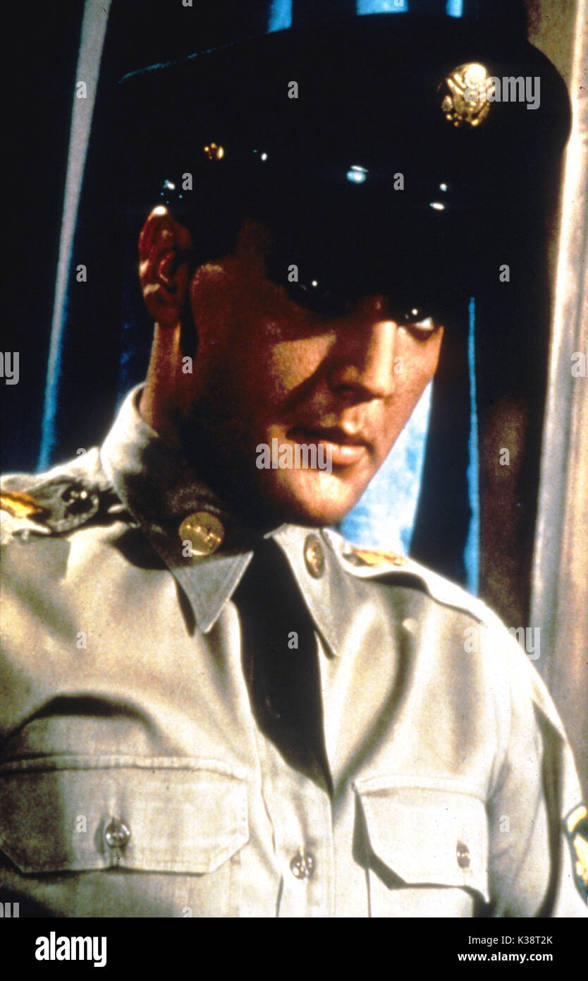 G.I. ELVIS PRESLEY BLUES Date : 1960 Banque D'Images