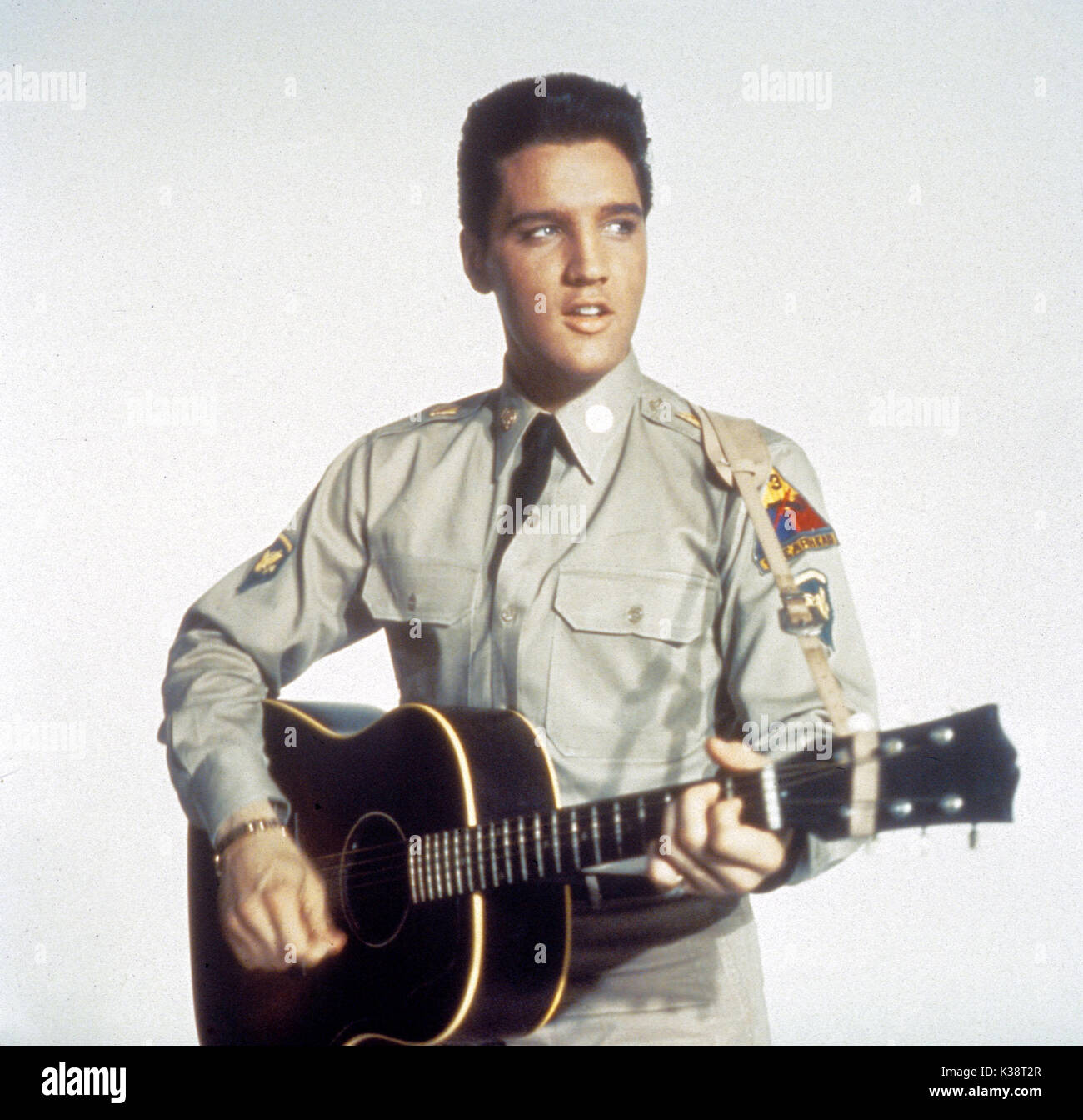 G.I. ELVIS PRESLEY BLUES Date : 1960 Banque D'Images