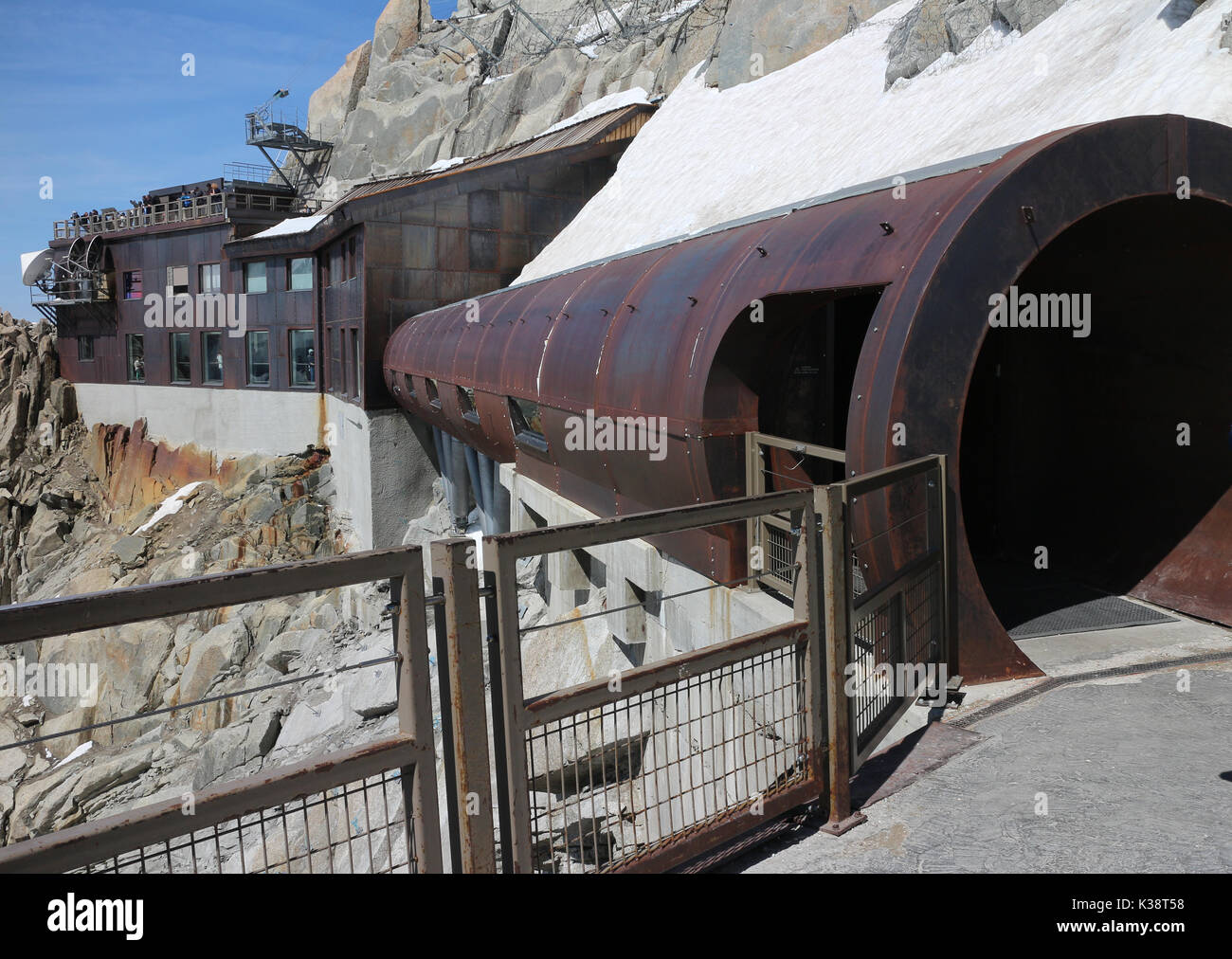 Aiguille du Midi Banque D'Images