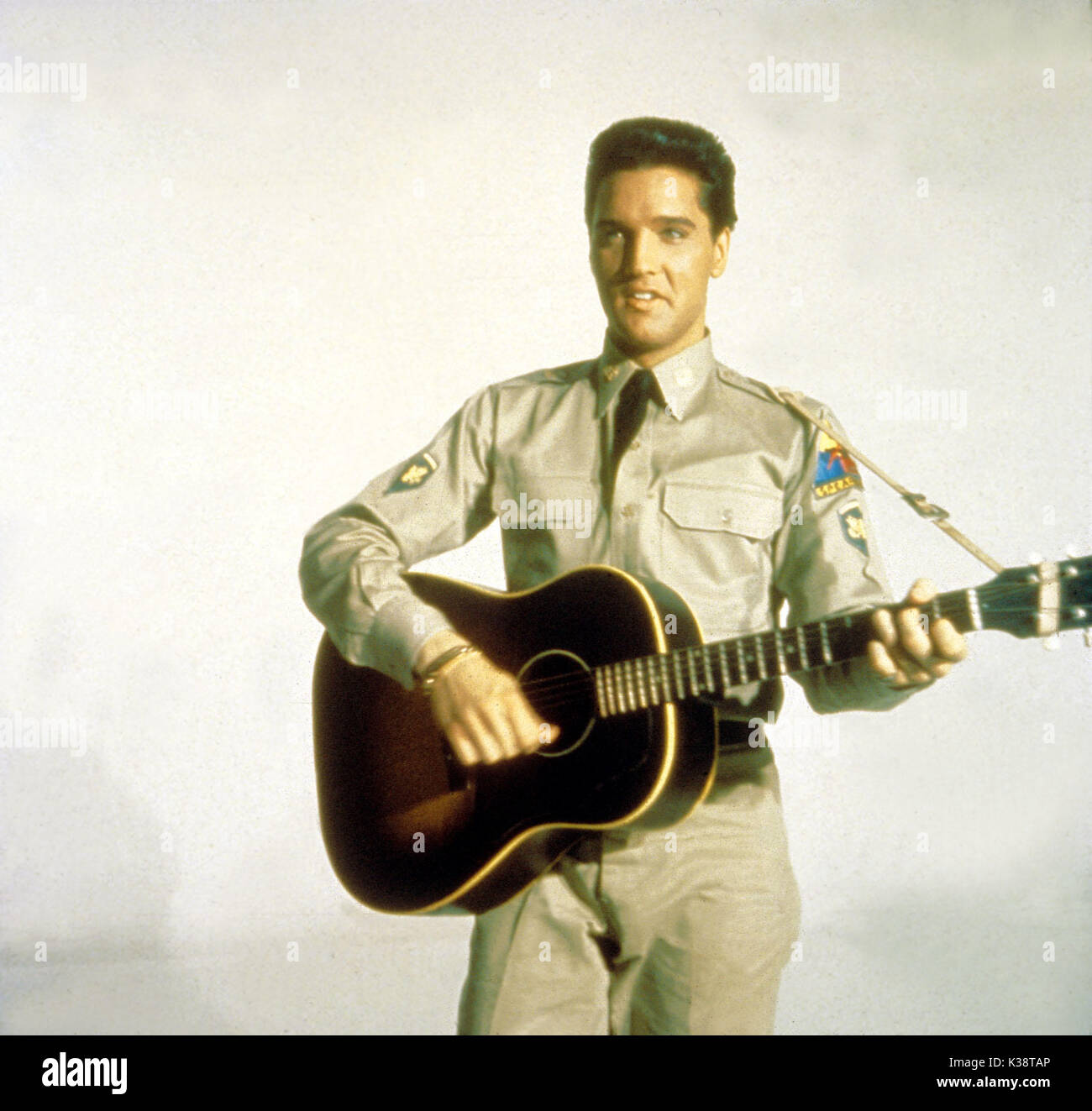 G.I. ELVIS PRESLEY BLUES Date : 1960 Banque D'Images