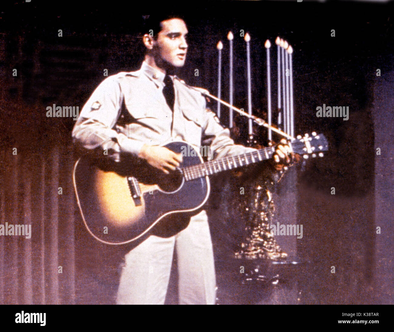 G.I. ELVIS PRESLEY BLUES Date : 1960 Banque D'Images
