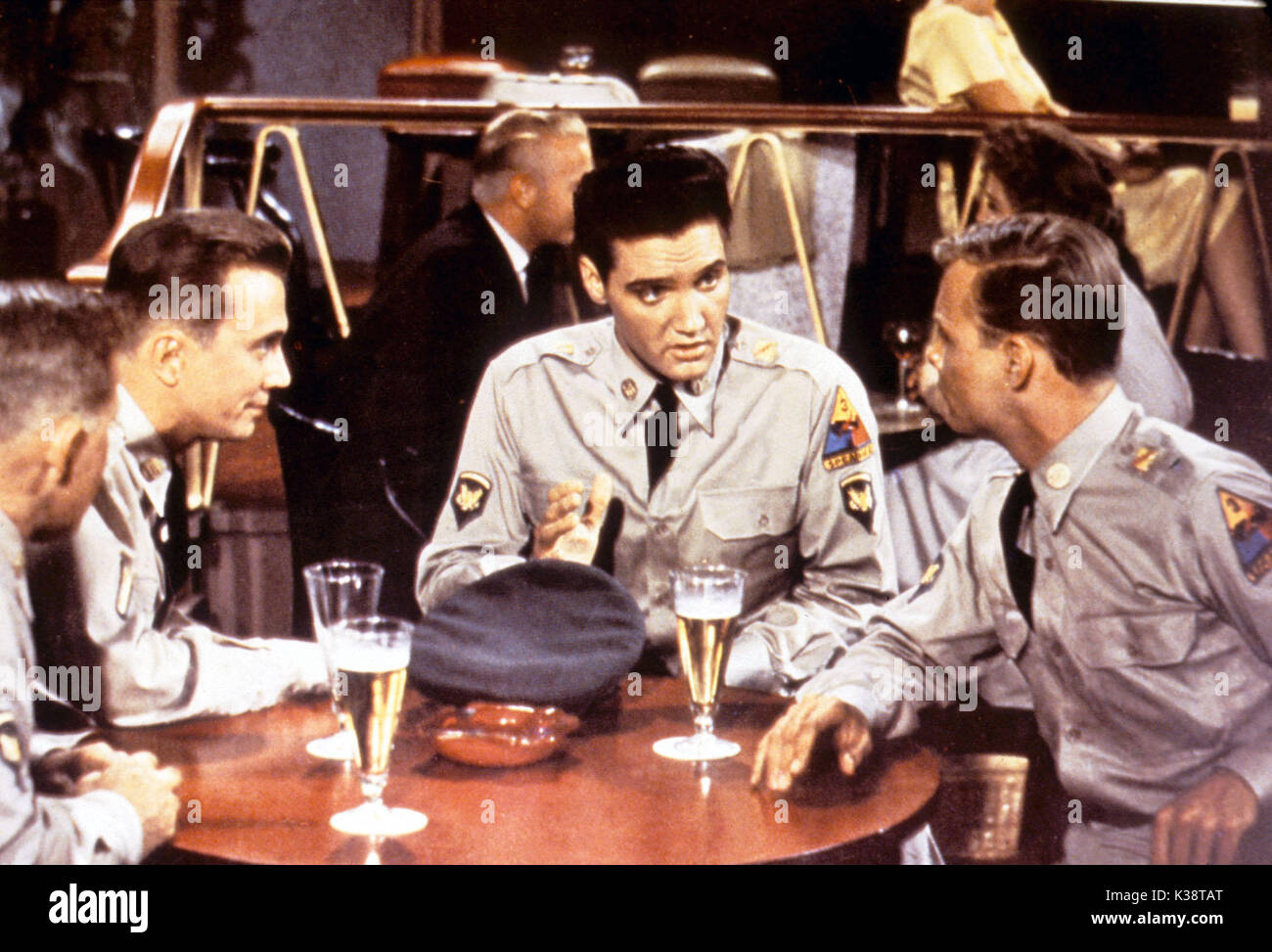 G.I. ELVIS PRESLEY BLUES Date : 1960 Banque D'Images