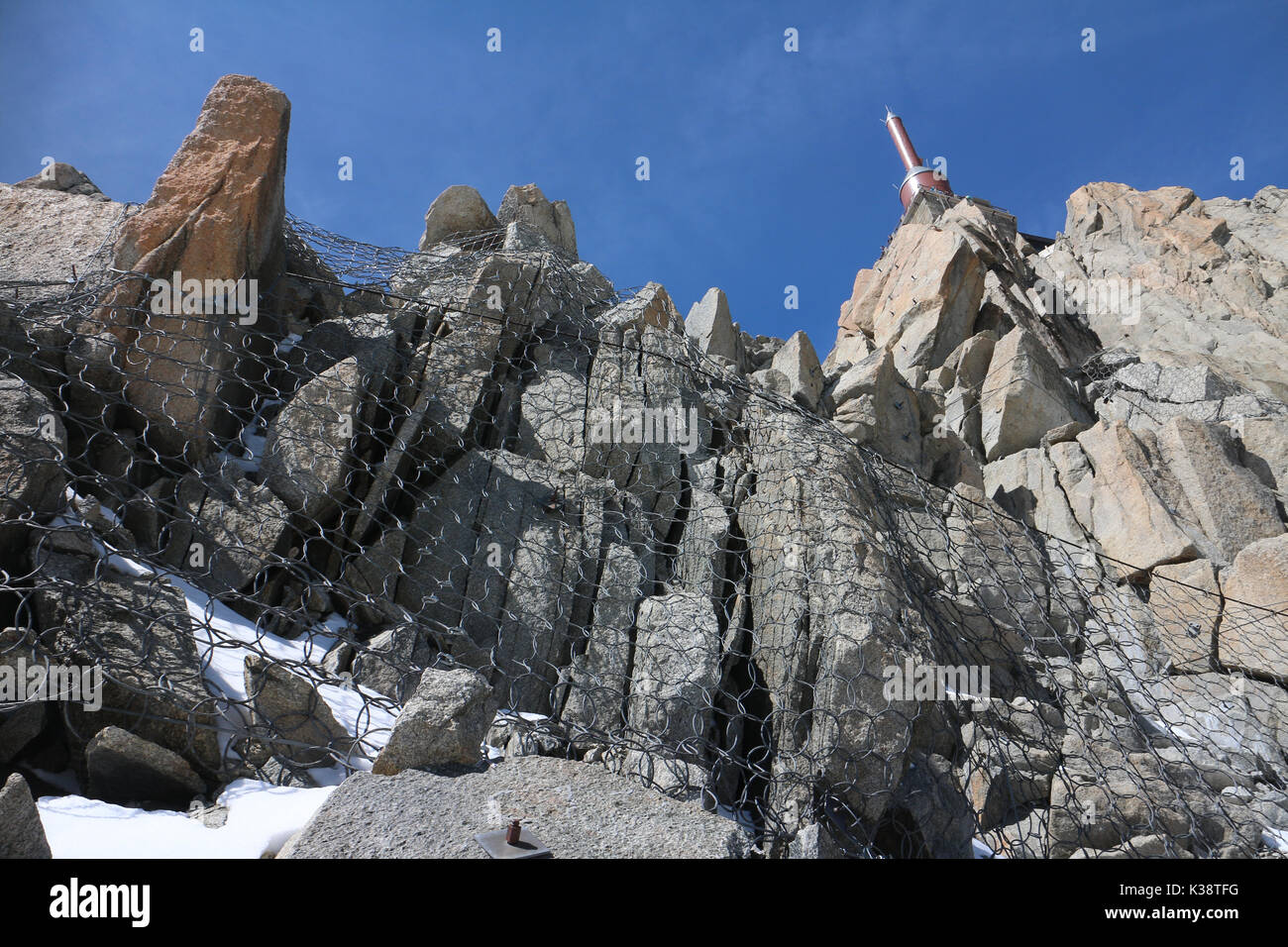 Aiguille du Midi Banque D'Images