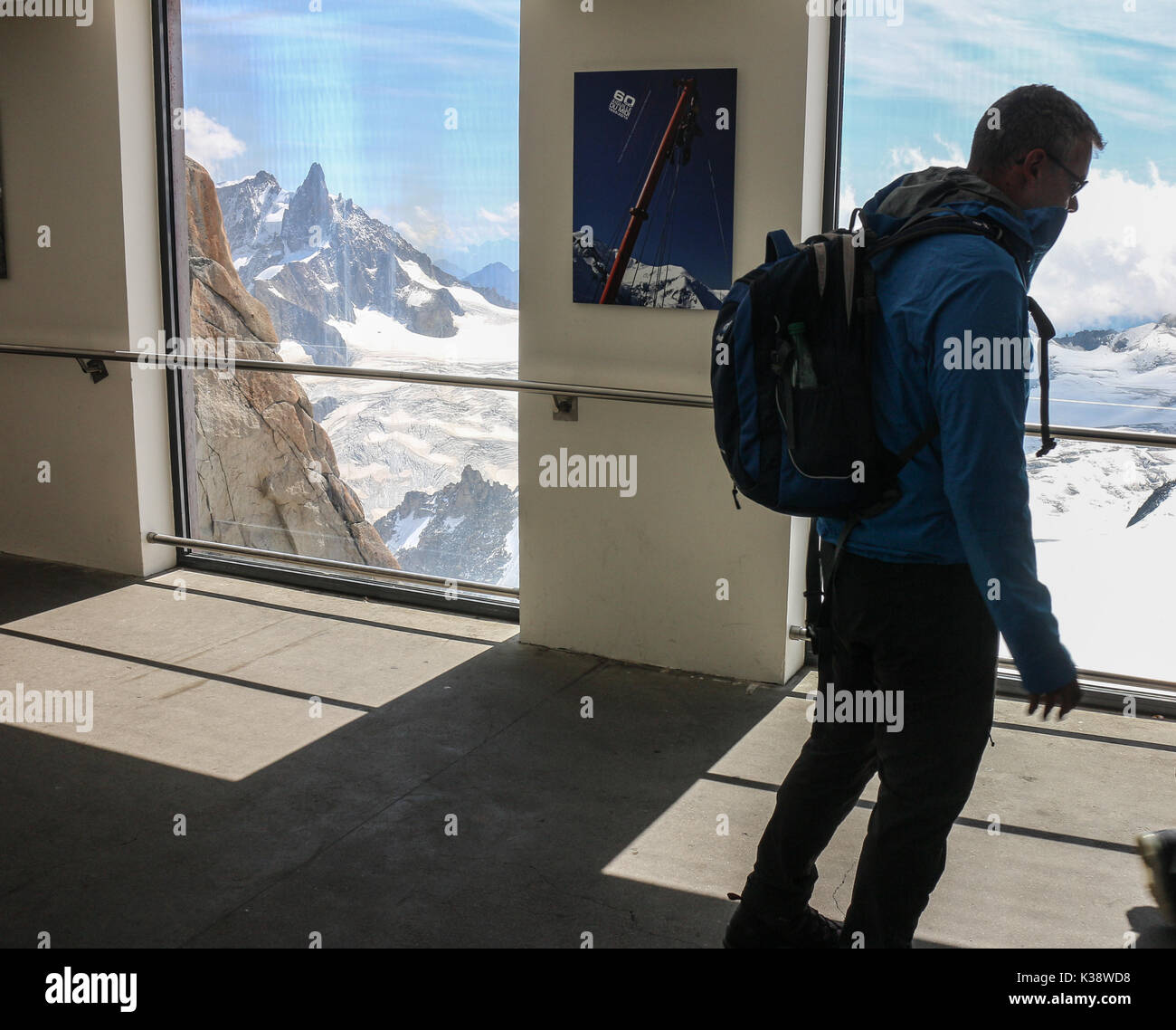 Aiguille du Midi Banque D'Images