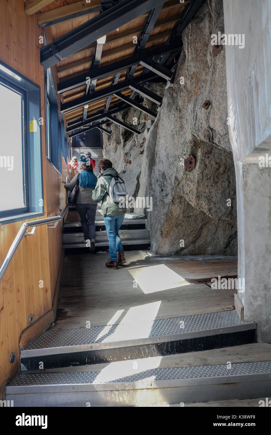 Aiguille du Midi Banque D'Images