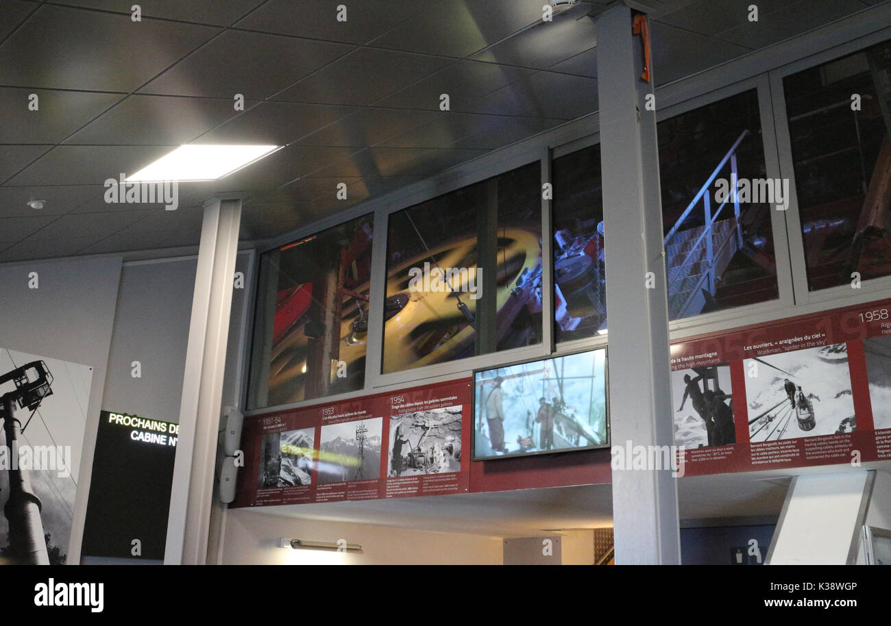 Aiguille du Midi Banque D'Images