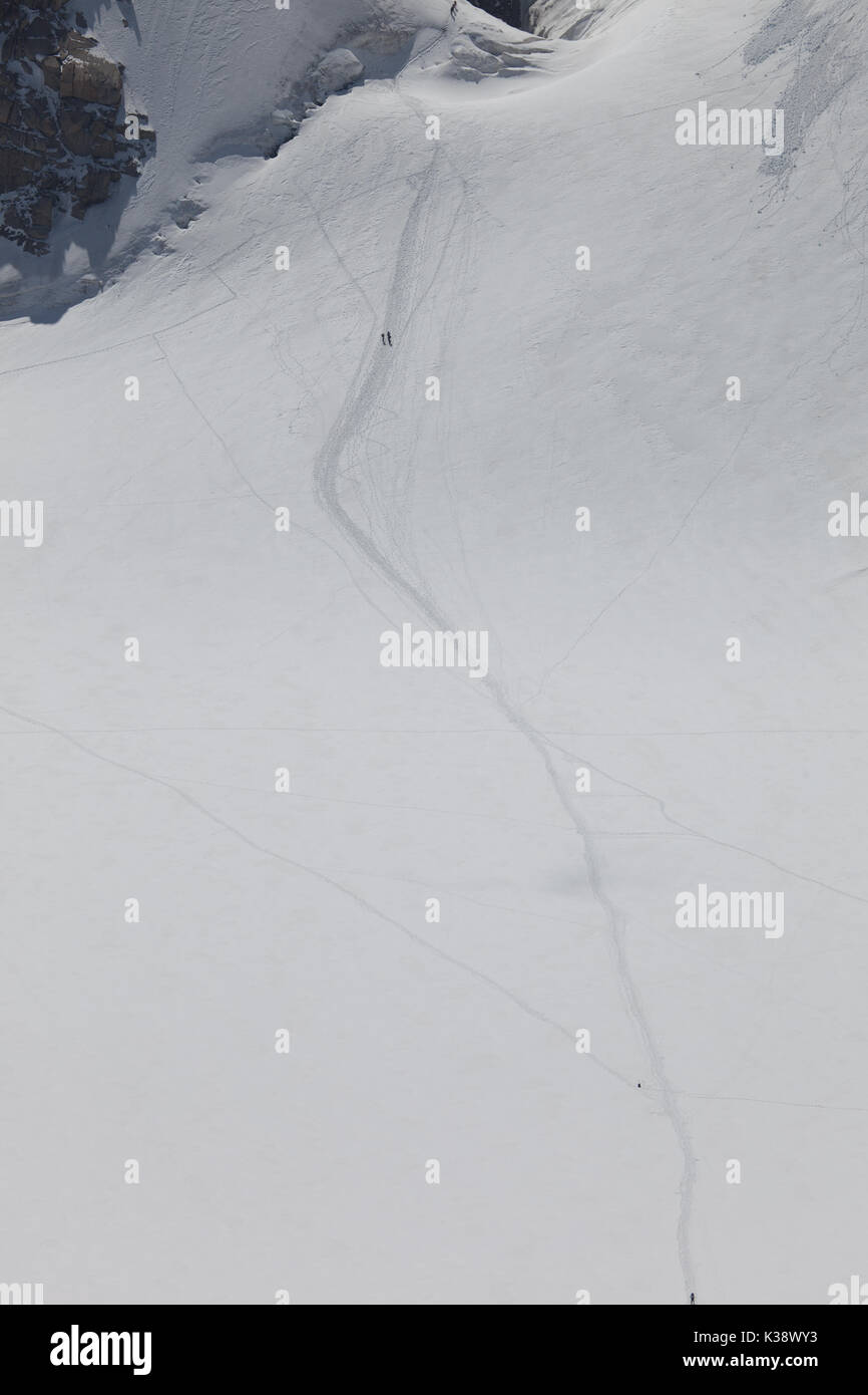 Aiguille du Midi Banque D'Images
