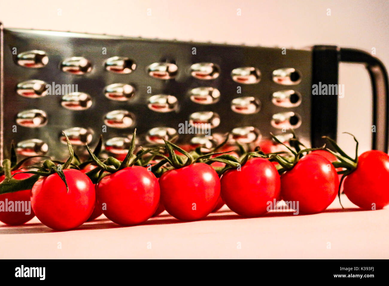 Tomates rouges Banque D'Images