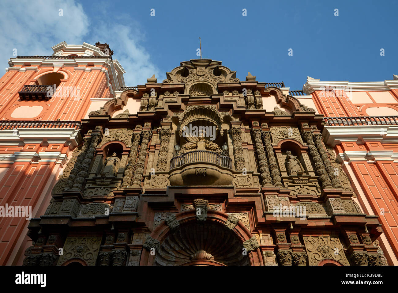 Iglesia de La Merced (Basilique Notre Dame de Pitié), centre historique de Lima (Site du patrimoine mondial), Pérou, Amérique du Sud Banque D'Images