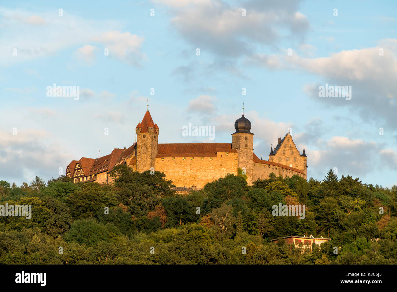Burg en Veste Coburg Coburg, Oberfranken, Bayern, Deutschland | Veste Coburg, ou forteresse, Coburg Coburg , Haute-franconie, Bavière, Allemagne Banque D'Images