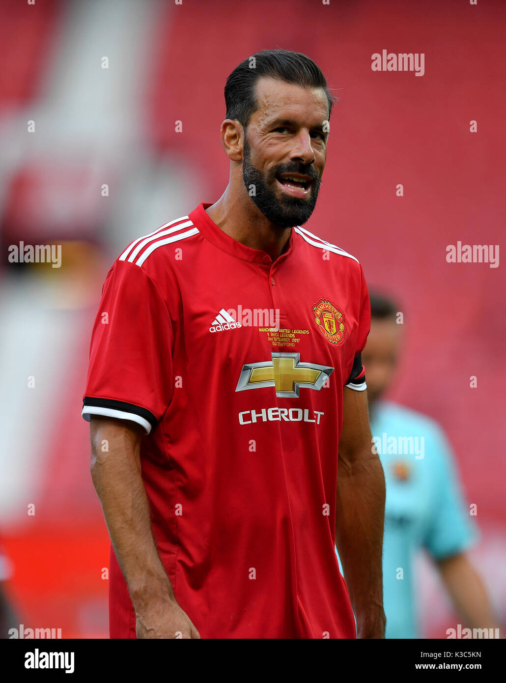 Manchester United, Ruud van Nistelrooy lors de la legends match à Old  Trafford, Manchester Photo Stock - Alamy