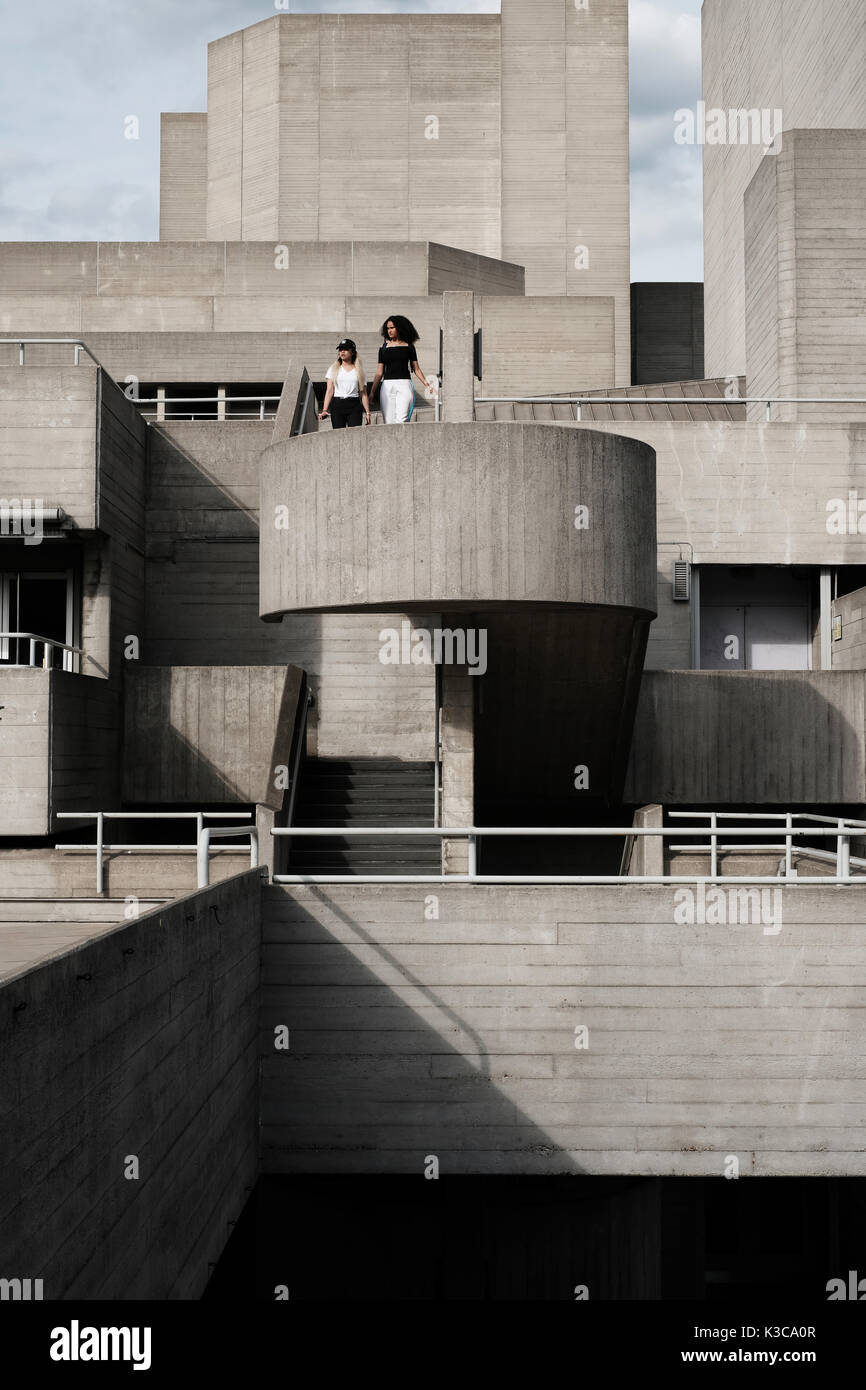 Royal National Theatre, Southbank, Londres, Royaume-Uni Banque D'Images