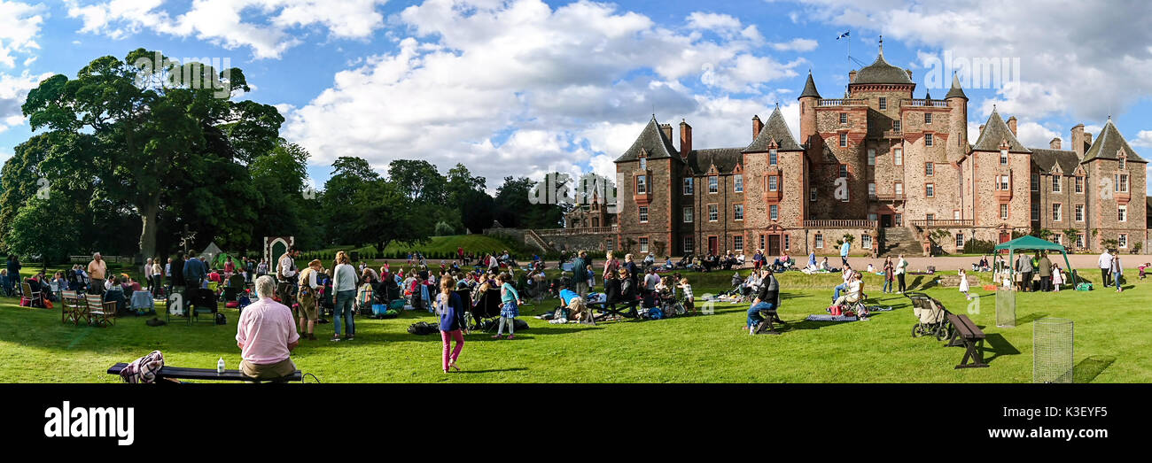 Thirlestane Castle, Lauder, Scottish Borders Banque D'Images