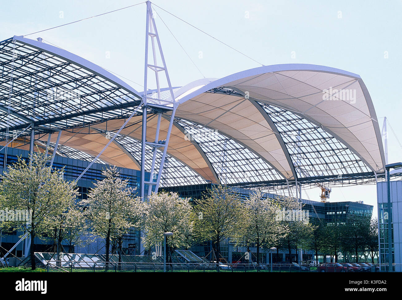 L'aéroport, Munich Banque D'Images