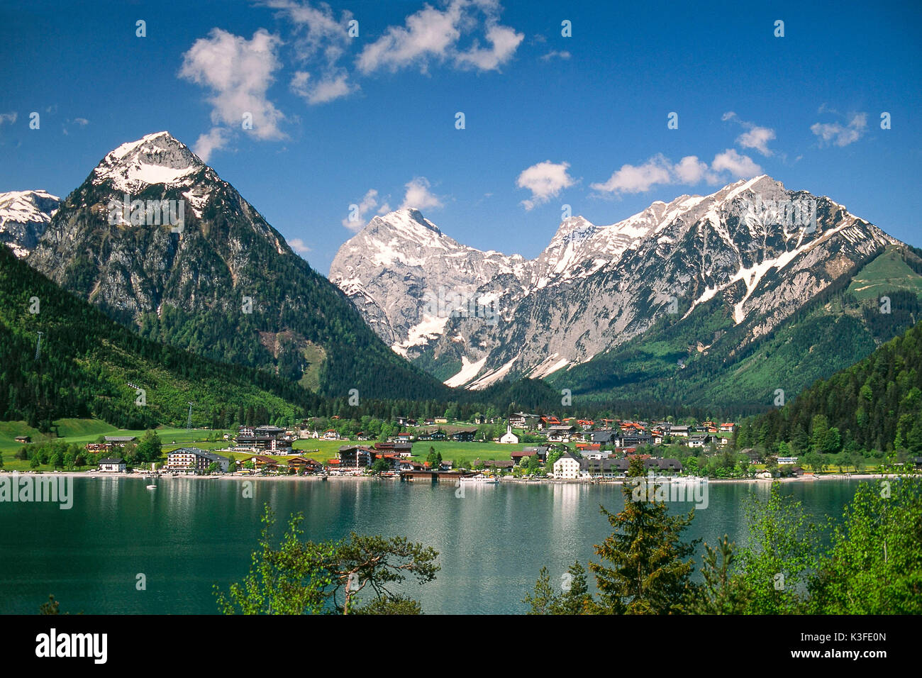 À l'Achensee Pertisau Banque D'Images