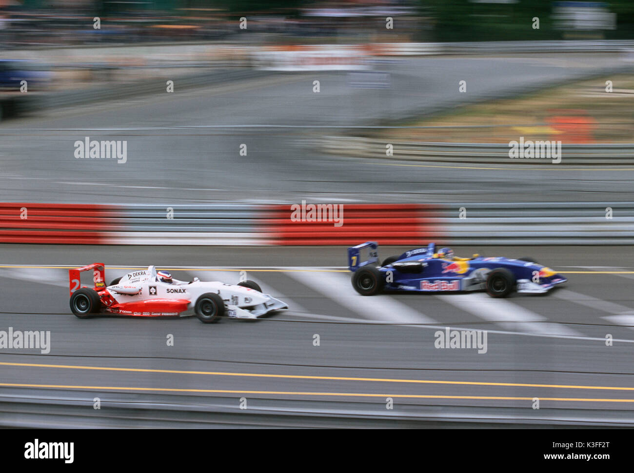 Course de voiture Formule 3 Banque D'Images