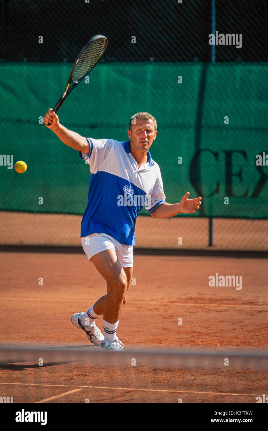 Joueuse de tennis Banque D'Images