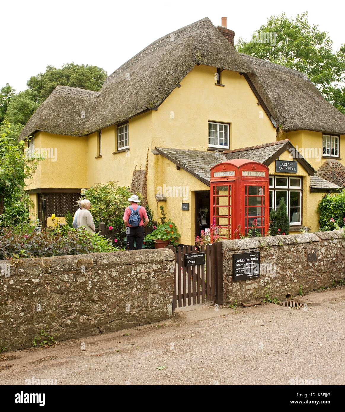 Ancien bureau de poste de Killerton, Devon Banque D'Images