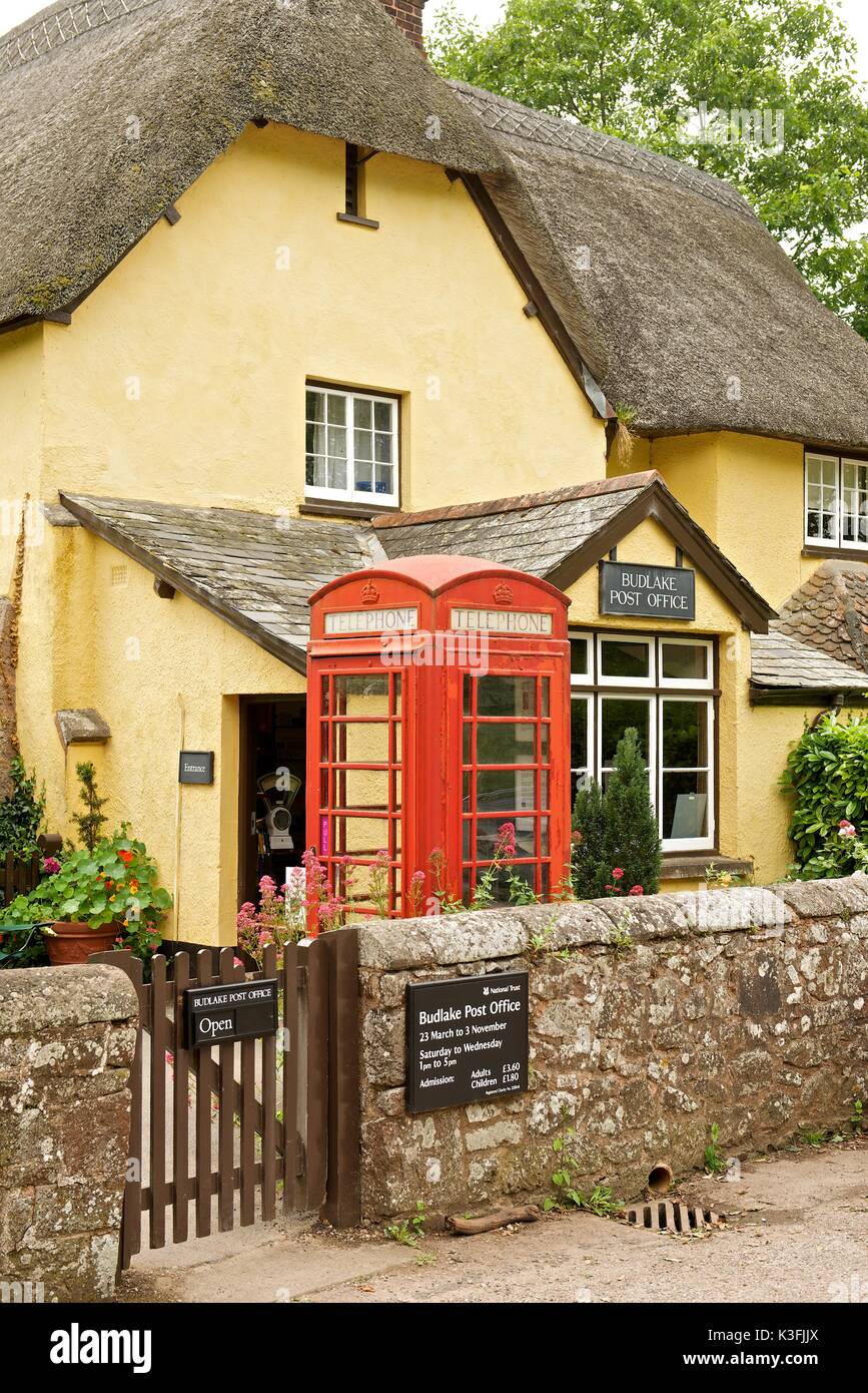 Ancien bureau de poste de Killerton, Devon Banque D'Images
