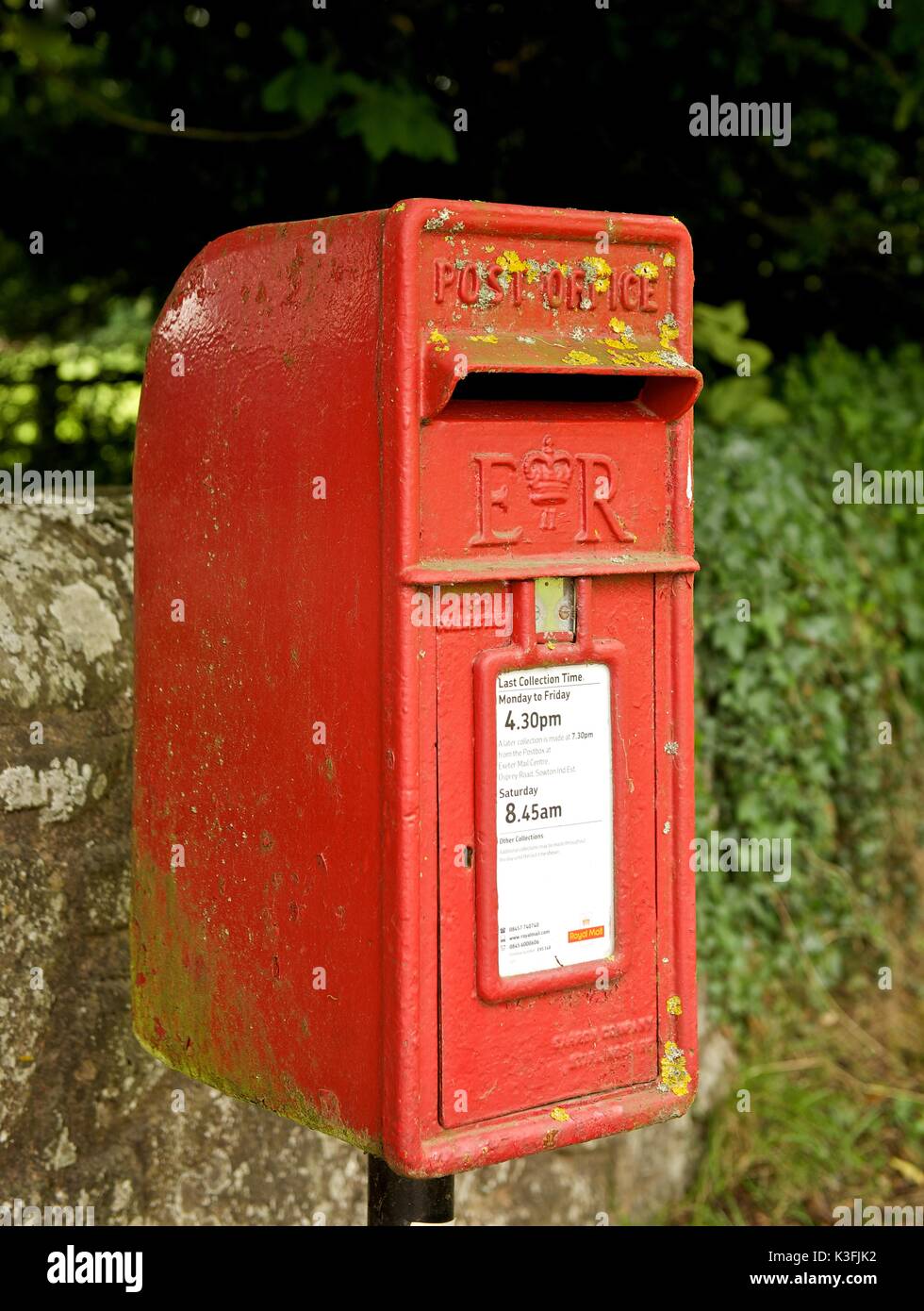 Ancien bureau de poste de Killerton, Devon Banque D'Images