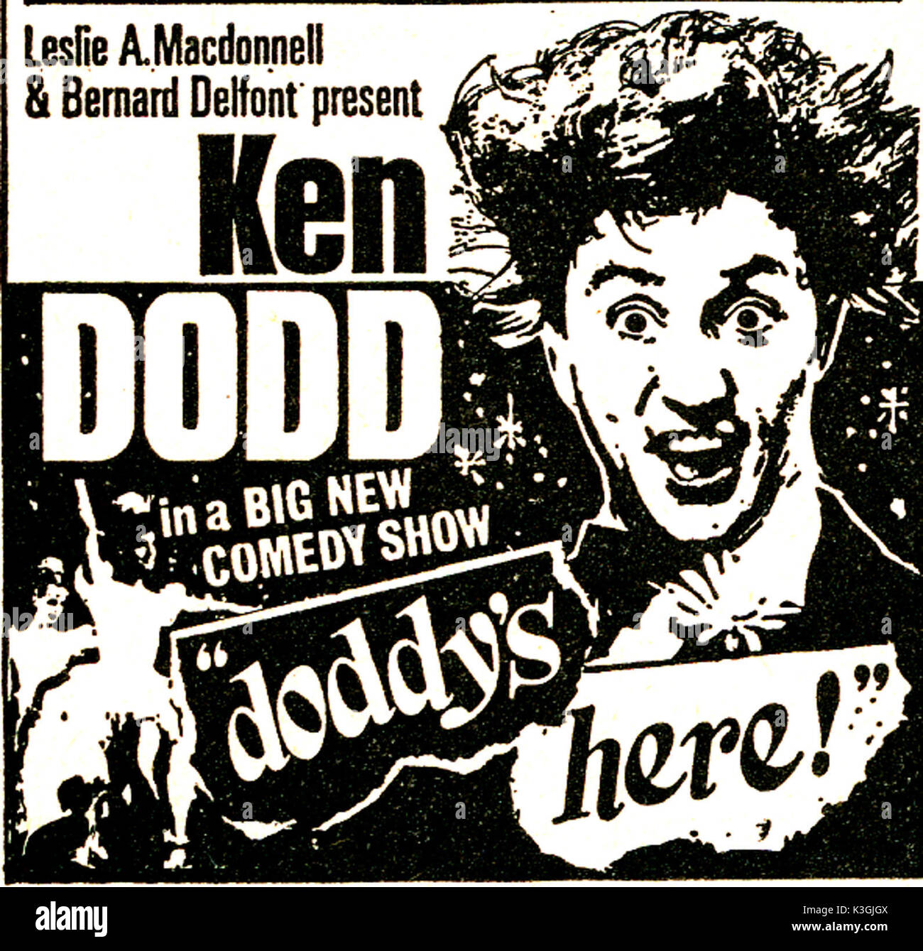 DODDY'S ICI KEN DODD DODDY'S ICI KEN DODD Banque D'Images
