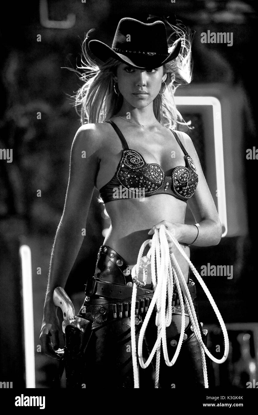 SIN CITY JESSICA ALBA Date : 2005 Banque D'Images