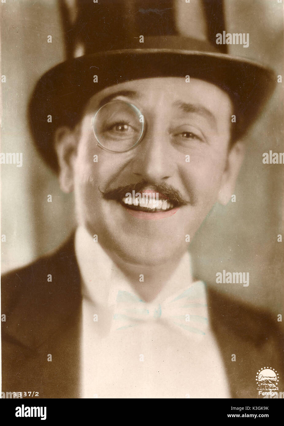 Acteur Adolphe Menjou Banque D'Images