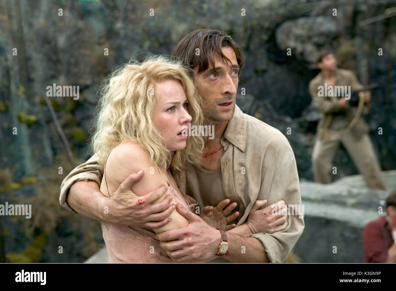 KING KONG, Naomi Watts, Adrien Brody Date : 2005 Banque D'Images