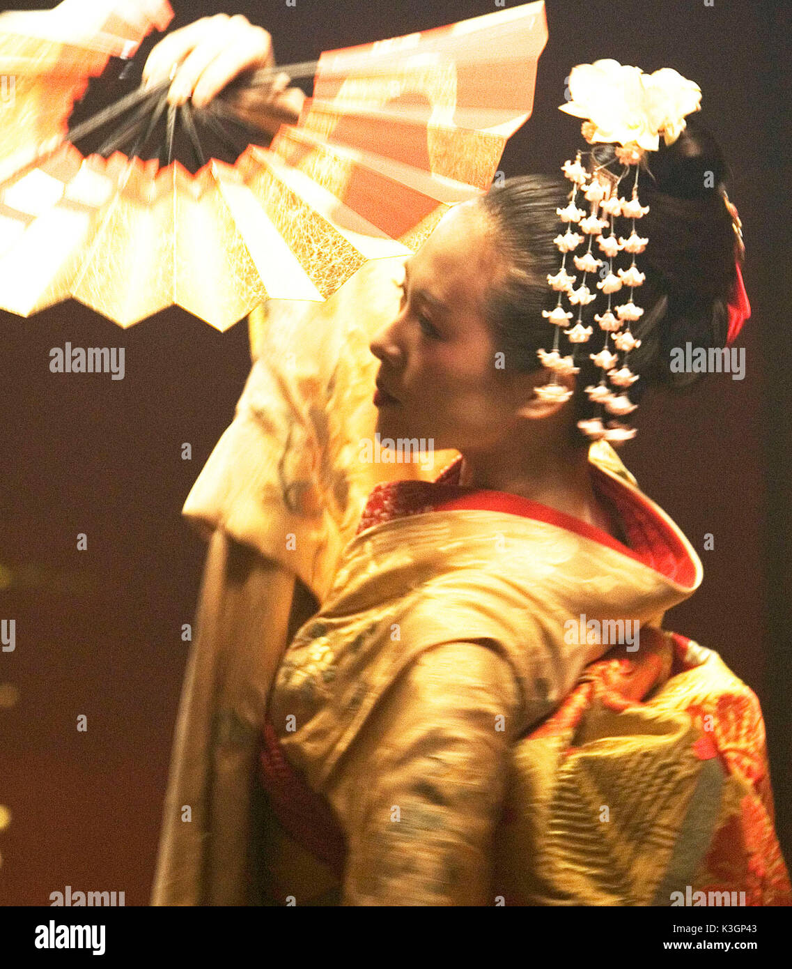 Sur la photo : Ziyi Zhang comme Sauyri. Mémoires d'une geisha stars Ziyi Zhang, Gong Li, Michelle Yeoh et Ken Watanabe et est réalisé par Rob Marshall. **Toutes LES IMAGES SONT LA PROPRIÉTÉ DE SONY PICTURES ENTERTAINMENT INC. À des fins promotionnelles seulement. Vente, LA DUPLICATION OU LE TRANSFERT DE CE MATÉRIEL EST STRICTEMENT INTERDITE. Distribué par Buena Vista International. Mémoires d'une geisha Ziyi Zhang comme Sauyri. Date : 2005 Banque D'Images