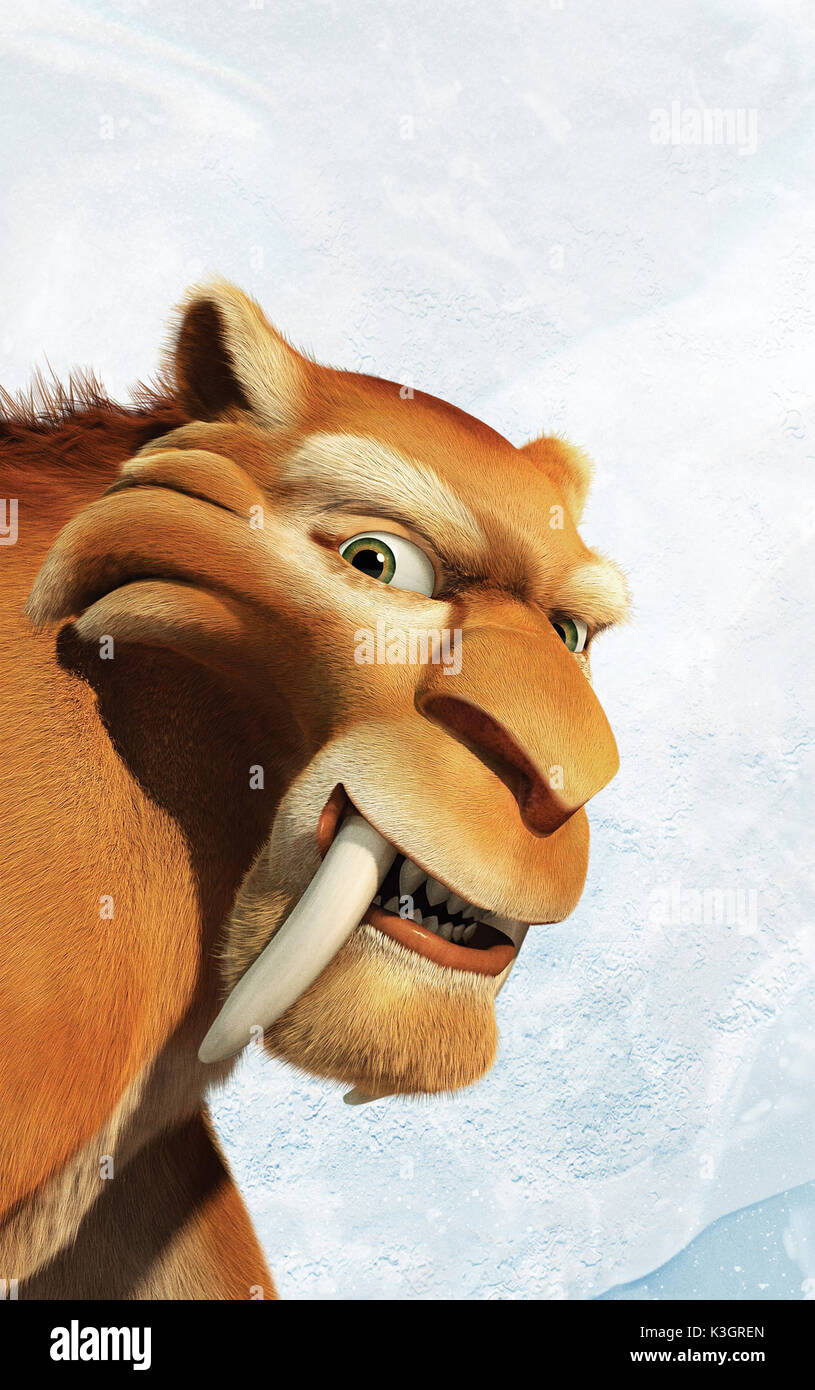 ICE AGE 2 THE MELTDOWN DENNIS LEARY voix Diego Date : 2006 Banque D'Images