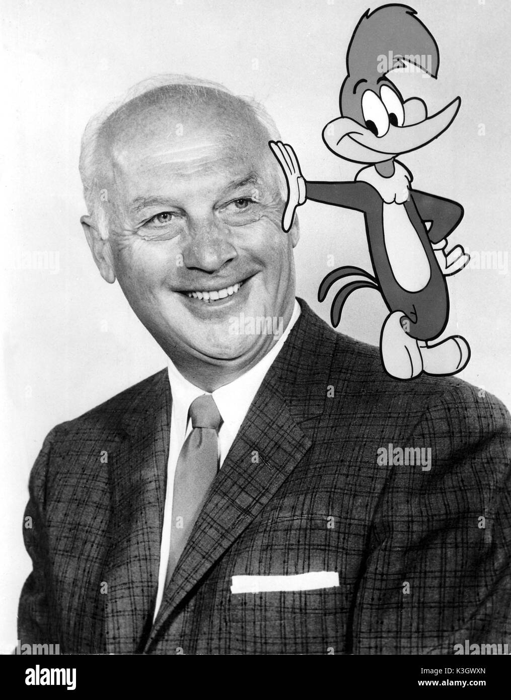 WALTER LANTZ, animateur, chef de sa propre animation studios Studios de Walter Lantz. Responsable de la première caricature de Technicolor. Personnages animés introduit le lapin chanceux Oswald, Andy Panda, Chilly Willy et Woody Woodpecker Banque D'Images