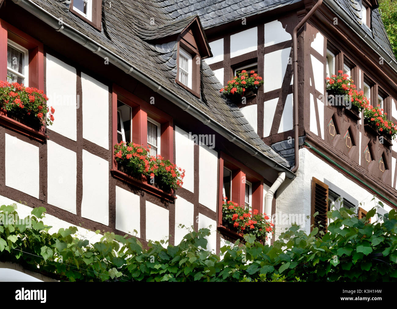 Beilstein (municipalité) sur la Moselle Banque D'Images