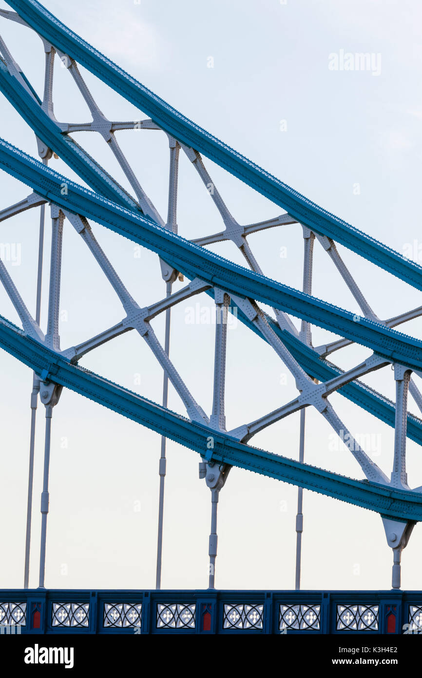 L'Angleterre, Londres, Tower Bridge Banque D'Images