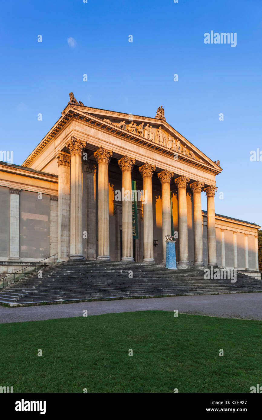Germany, Bavaria, Munich, et de l'état de Collections Glyptothèque Musée des Antiquités Banque D'Images