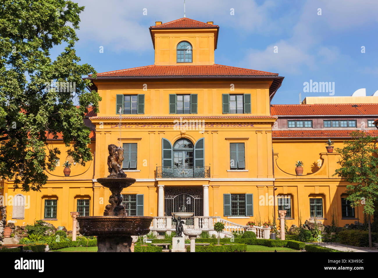 Germany, Bavaria, Munich, Lenbach House Museum Banque D'Images