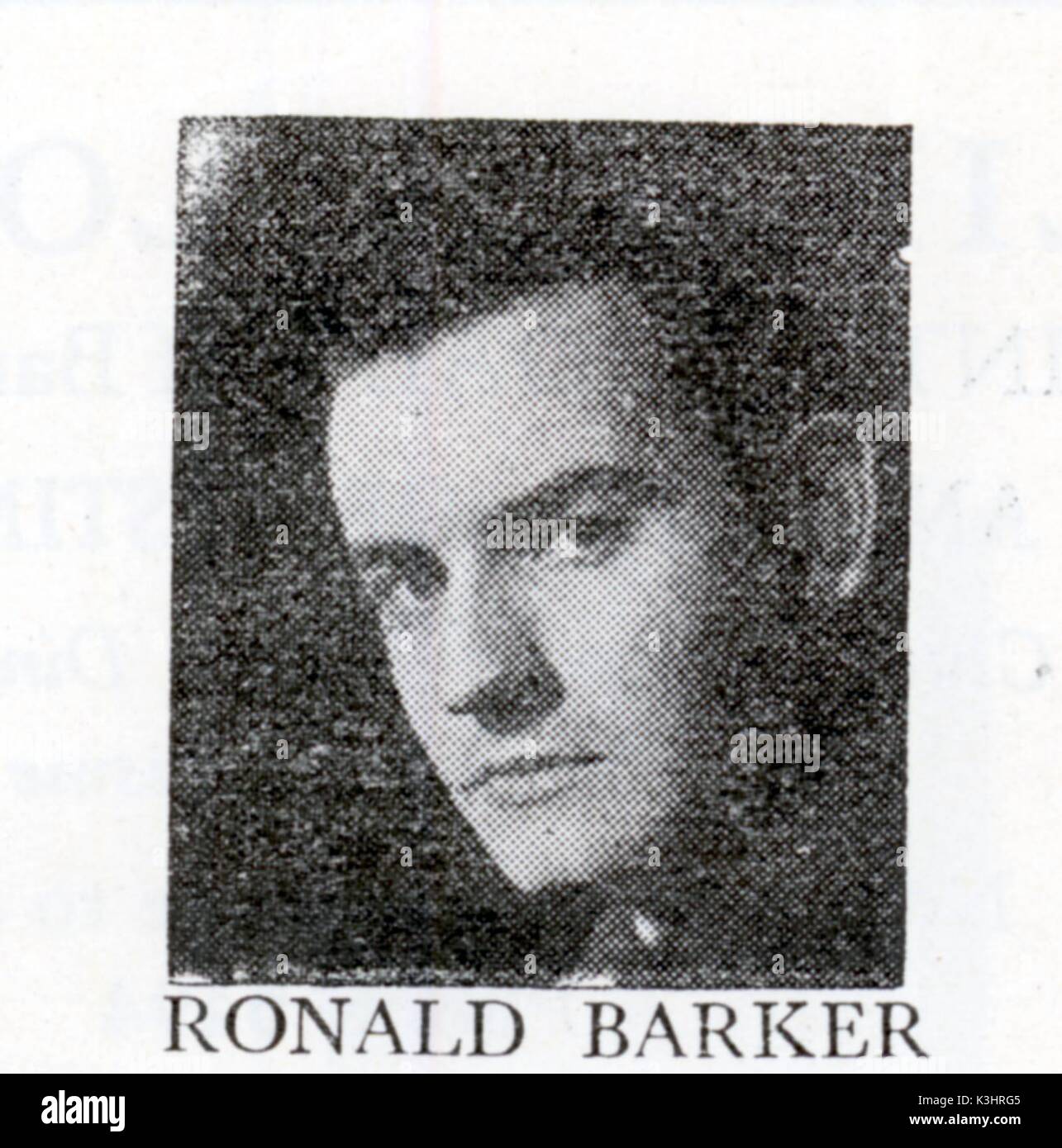 L'AMOUR DES QUATRE COLONELS L'OXFORD PLAYHOUSE COMPANY EN 1953 RONNIE BARKER Banque D'Images