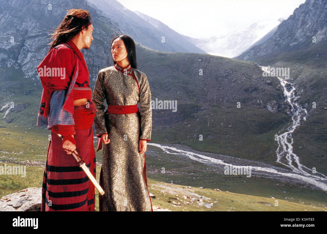 CROUCHING Tiger, Hidden Dragon aka WO HU CANG LONG CHEN CHANG, Ziyi Zhang Crouching Tiger, Hidden Dragon Date : 2000 Banque D'Images