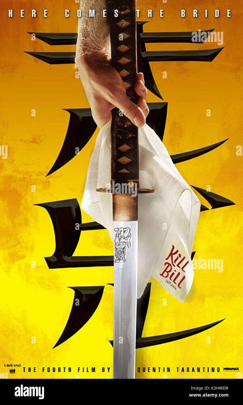 KILL BILL VOL 1 Date : 2003 Banque D'Images