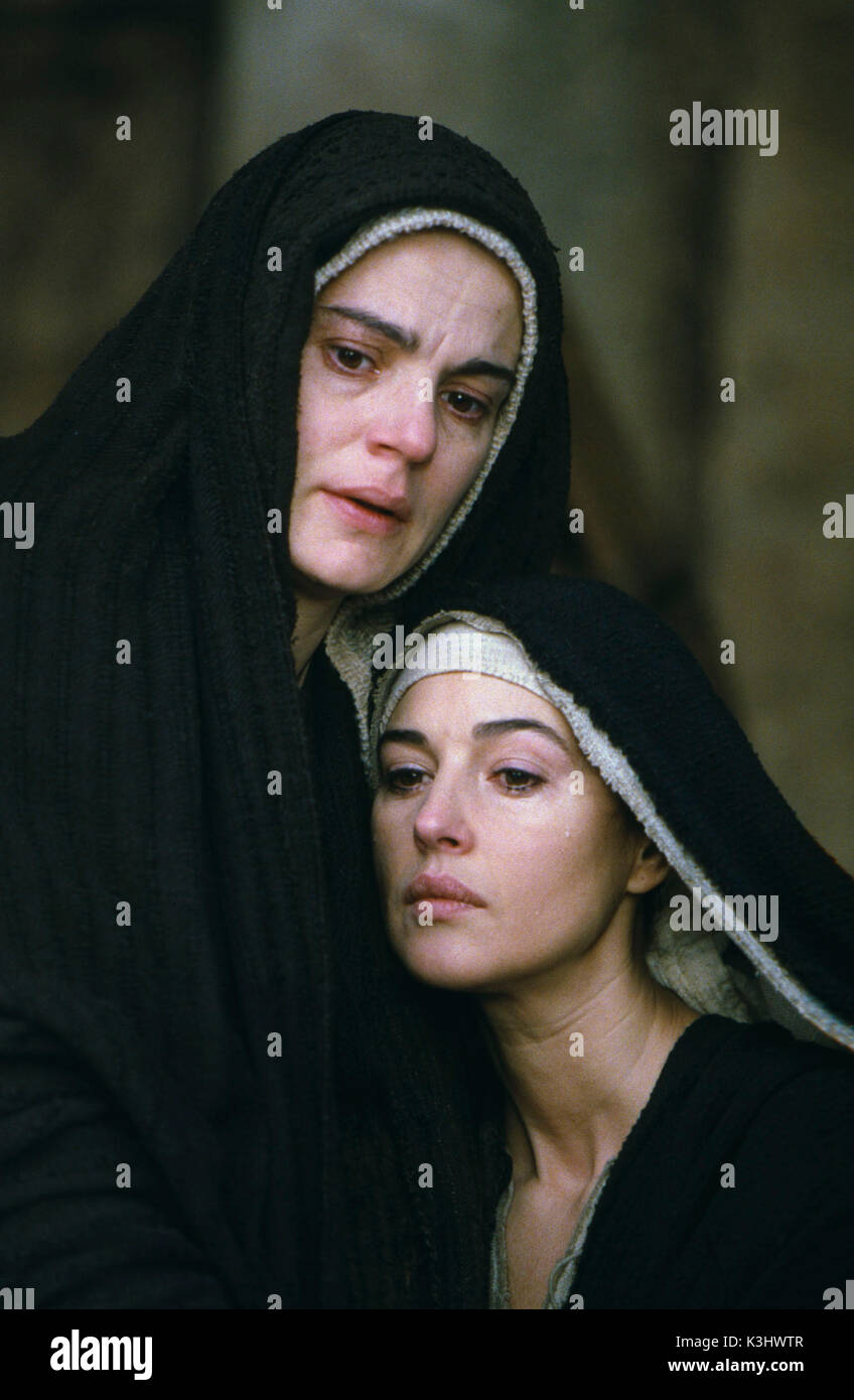 La PASSION DU CHRIST MAIA MORGENSTERN comme Marie, Monica BELLUCCI comme Marie Madeleine Date : 2004 Banque D'Images
