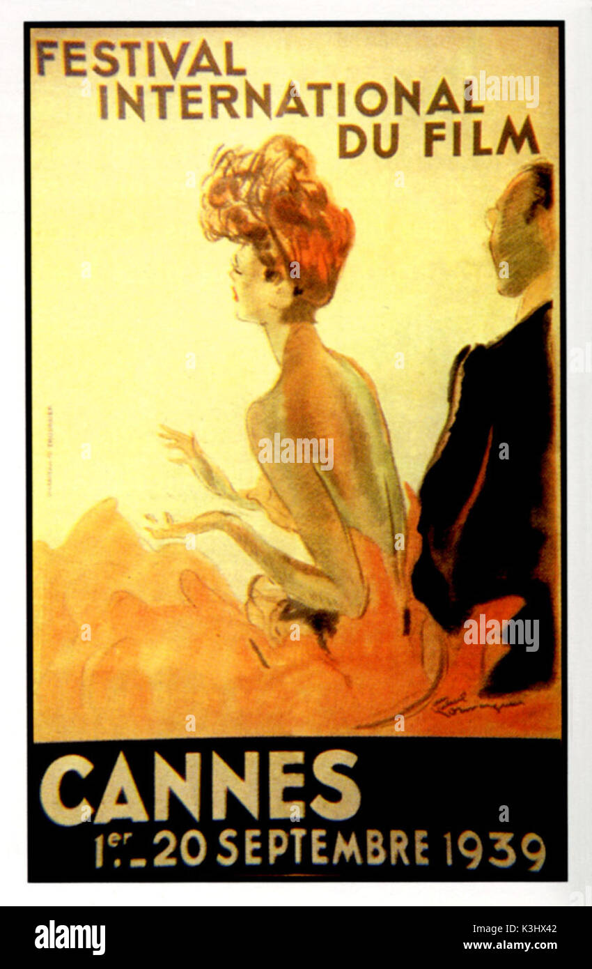 FESTIVAL DE CANNES, 1939 Banque D'Images