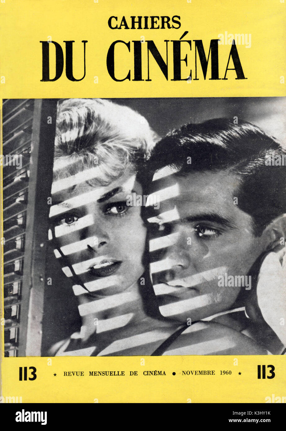 Les CAHIERS DU CINÉMA Numéro 113 Novembre 1960 Couverture : Psycho Photo  Stock - Alamy