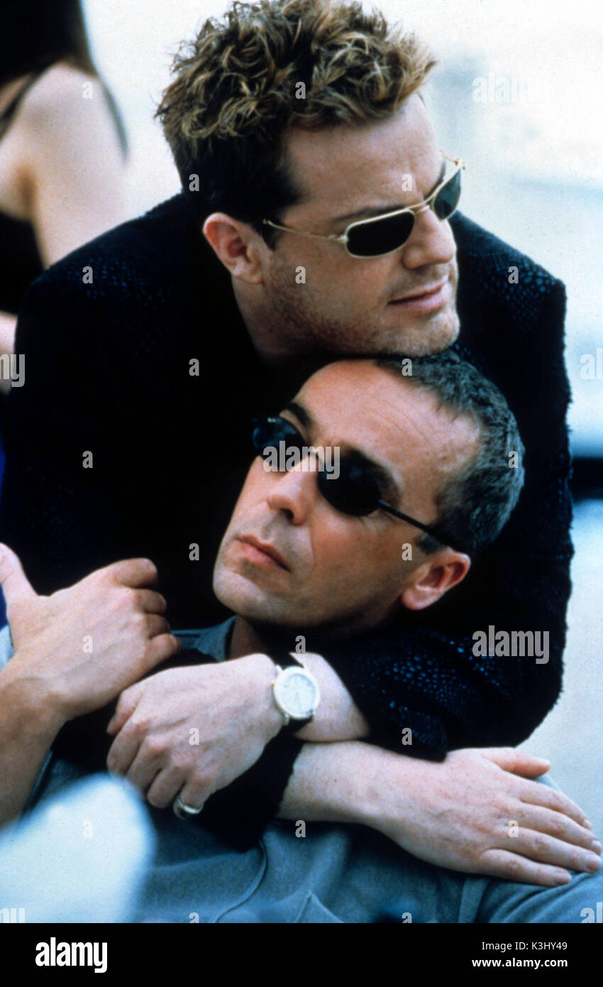 EDDIE IZZARD CIRCUS , JOHN HANNAH [Foreground] Date : 2000 Banque D'Images